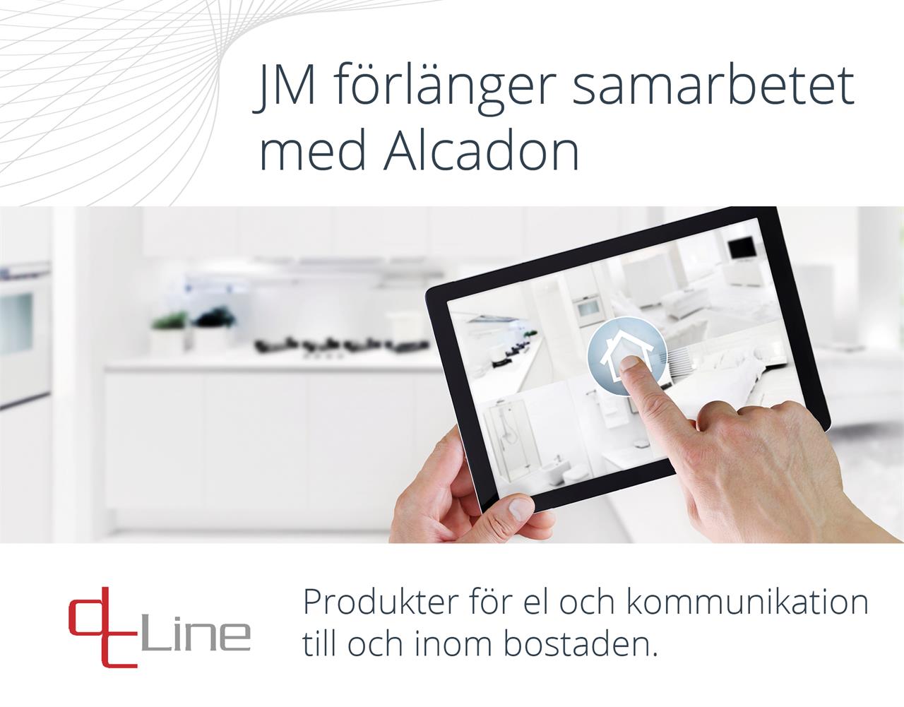 Sedan 2014 har Alcadon levererat hållbara lösningar till JM:s nyproduktion av bostäder. Nu väljer JM att förlänga detta samarbete ytterligare genom nytt treårsavtal.